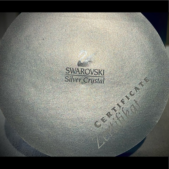 Swarovski Silver Crystal Swans - Picture 6 of 6